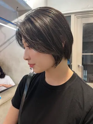 ショート 赤み消しカラー/ ナチュラル/トモキのヘアスタイル