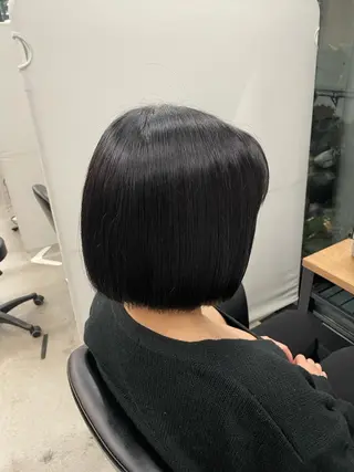 ショート 伊藤 莉奈　韓国ヘアのヘアスタイル