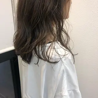 ロング カラー 柳田 駿のヘアスタイル