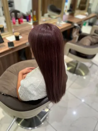 カラー ✨髪質改善カラー 佐藤怜央✨のヘアスタイル