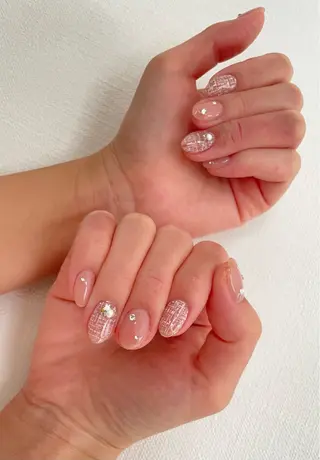 ネイル hair f.Row所属・阿部 千晶のネイルデザイン