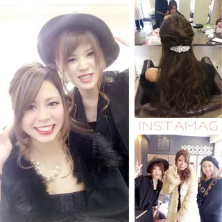 ヘアアレンジ 西藤 葵のマツエク・マツパデザイン
