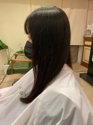 ロング sakamoto sayaのヘアスタイル