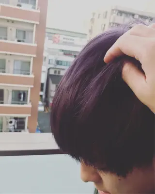 ショート ヘアアレンジ メンズ 中尾 塁のヘアスタイル