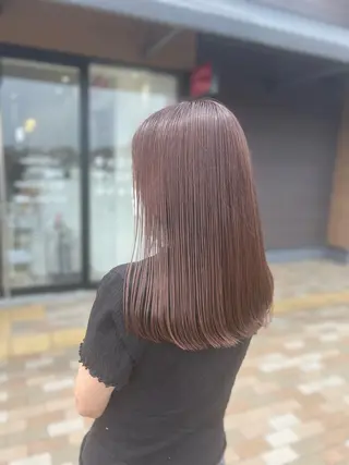 ロング カラー 太白区/白髪ぼかし ハイライト/千葉達人のヘアスタイル