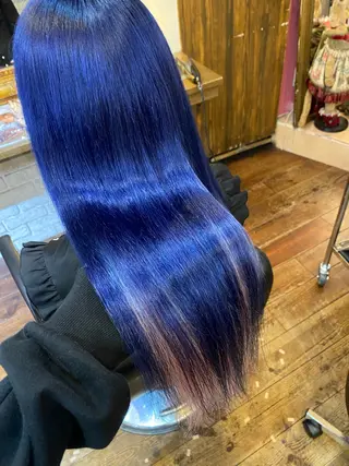 ロング カラー ヘアアレンジ Tiffa二子玉川所属・【ブリーチはお任せ】 ハイトーン✨yuraのヘアスタイル