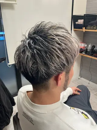 カラー メンズ メンズ特化/パーマ/ フェードWATARUのヘアスタイル