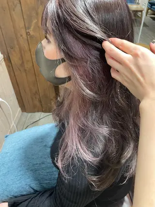 ロング カラー exfa sakura🪞のヘアスタイル