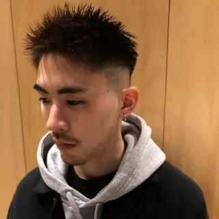 メンズ 🌈圧倒的デザイン パーマ　関和希のヘアスタイル