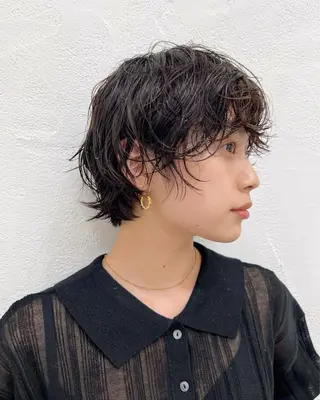 ショート 加藤 祐斗のヘアスタイル