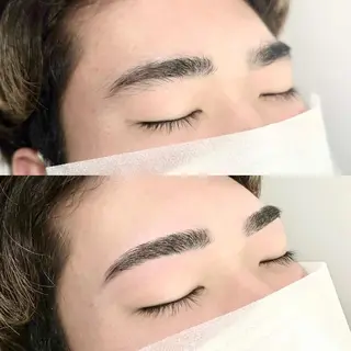 メンズ アイブロウ MERAVI 🫧🌿のマツエク・マツパデザイン