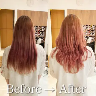 ロング ヘアアレンジ 髪質改善特化 安東駿介のヘアスタイル