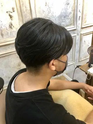 ショート メンズ 鷺沼駅徒歩1分 キシタクのヘアスタイル