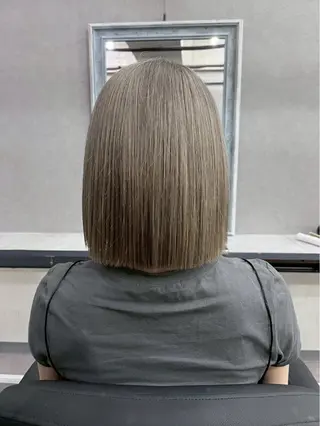 ミディアム Maia🦋 博多 透明感カラーのヘアスタイル