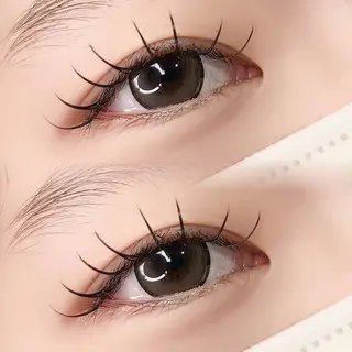 マツエク・マツパ raruga/ manakaのマツエク・マツパデザイン