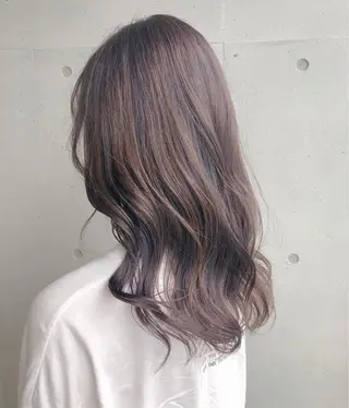 セミロング カラー ☕️ベージュカラー 内藤光哉☕️のヘアスタイル
