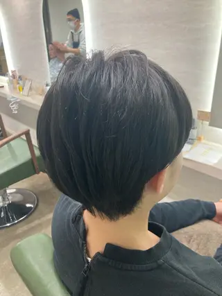 ショート メンズ 縮毛矯正/ /関内/あべももこのヘアスタイル