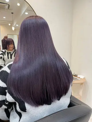 カラー シマオカイッセイ 個室サロンaceのヘアスタイル