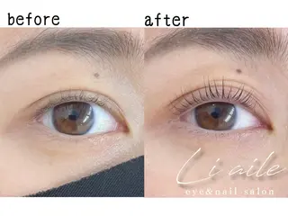 マツエク・マツパ Li aile eye&nailのマツエク・マツパデザイン