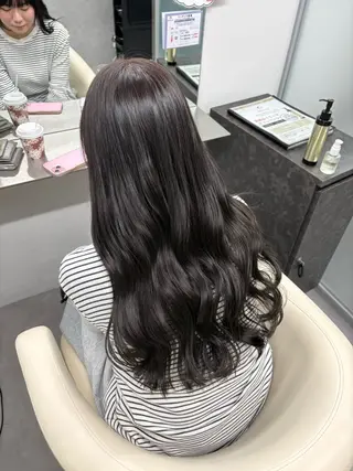 ロング カラー トレンド甘めガーリー Mizuki☁️🫧のヘアスタイル