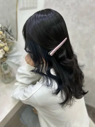 セミロング elubylovis nanaseのヘアスタイル