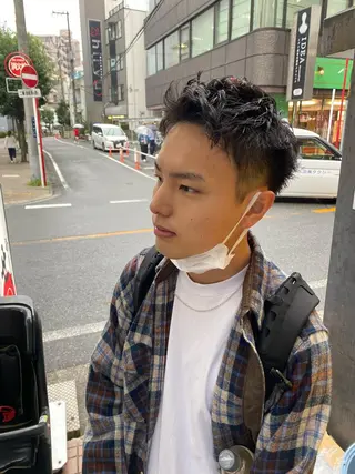 メンズ 柏メンズパーマ特化 蛯谷 晃裕のヘアスタイル