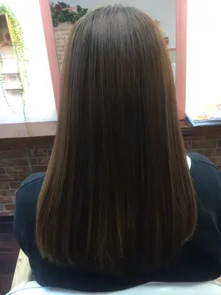 ロング パーマ 桧山 真のヘアスタイル