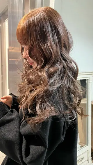 ロング ハッシュレイヤー ༊*·˚ リナのヘアスタイル