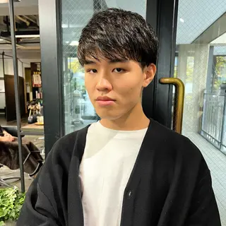 メンズ 💘札幌クロスパーマ 髪質改善💘rinaのヘアスタイル