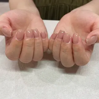 ネイル パラジェルネイル 大人可愛/シンプルのネイルデザイン