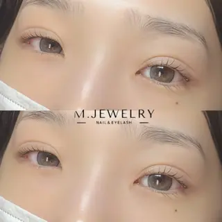 マツエク・マツパ M.jewery Aoiのマツエク・マツパデザイン