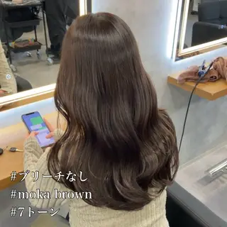 ロング カラー ヘアアレンジ レイヤー×透明感カラ ーHAYATOのヘアスタイル