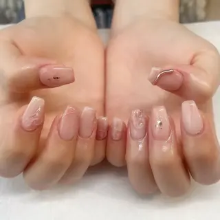 ネイル 💎🐰 saki. m 🐰💎のネイルデザイン