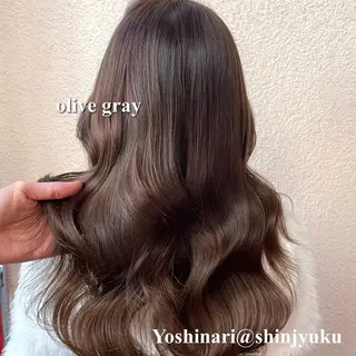 ロング カラー パーマ ヘアアレンジ メンズ ワット 原宿のヘアスタイル