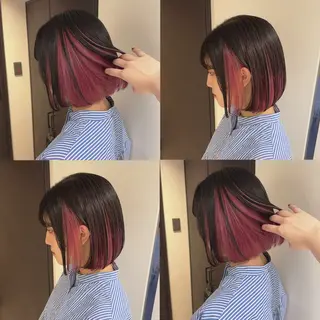 カラー 渋谷:インナーカラー ／🍒エリカ🍒のヘアスタイル