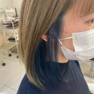 カラー 新宿/韓国ヘア 中明度カラー/かやのヘアスタイル