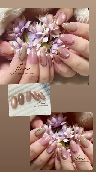 ネイル フルリール 【プライベートサロンのネイルデザイン