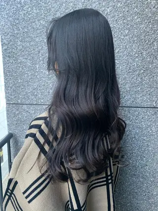ロング カラー ヘアアレンジ 心斎橋🤍韓国風🤍 Mamiのヘアスタイル