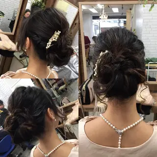 ミディアム セミロング ロング ヘアアレンジ 大賀 海夕の眉毛・アイブロウイメージ