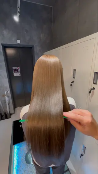 ロング カラー 【毎朝セット3分】 メンズパーマ　真人のヘアスタイル