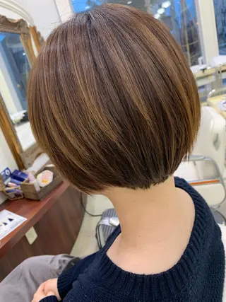 ショート Rapt.HAIR 中村 知里のヘアスタイル