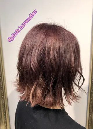 ミディアム カラー 🤍中野 レオ🤍のヘアスタイル