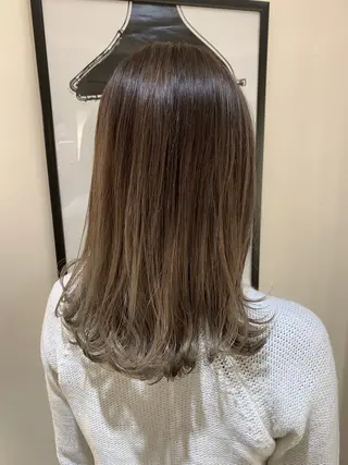 ミディアム カラー 中塚 義人のヘアスタイル