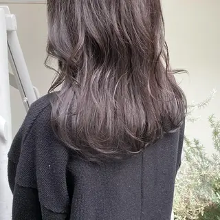 ロング カラー otoha✳︎ くすみ艶カラーのヘアスタイル