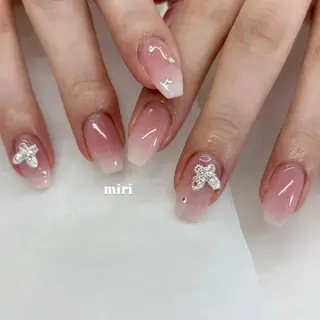 ネイル 新宿代々木/ちゅるん キレイめ/miriのネイルデザイン