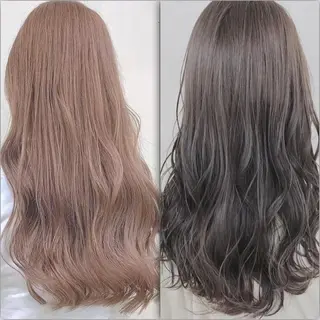 ロング カラー レイヤーダブルカラー KYON店長のヘアスタイル