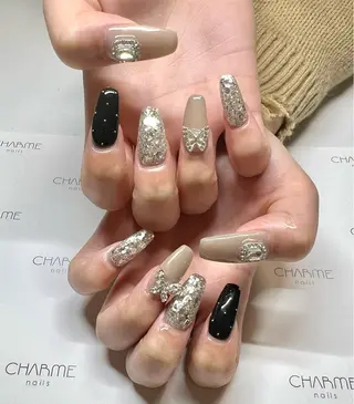 ネイル CHARME 🤎〔RINA〕のネイルデザイン