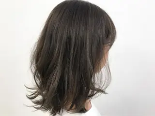ミディアム カラー 光吉 洋平のヘアスタイル