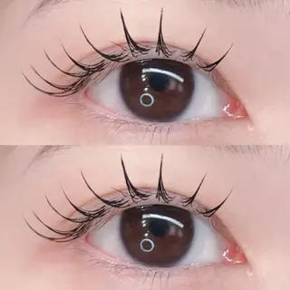 マツエク・マツパ 心斎橋束感マツエク 🖤Kisaのマツエク・マツパデザイン