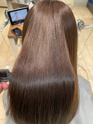 ミディアム カラー 美髪/髪質改善 川口凌弥のヘアスタイル